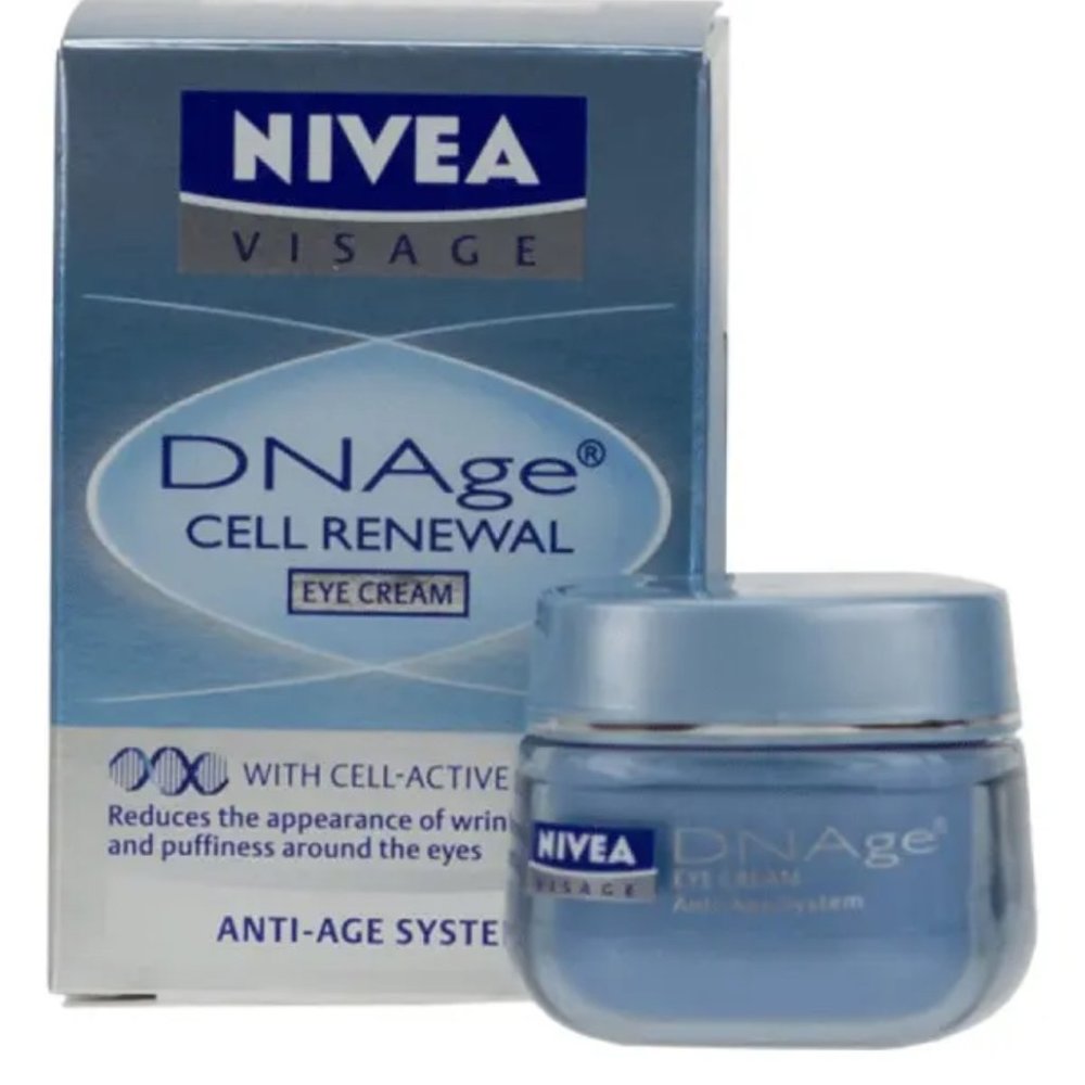 Nivea Visage DNAge Cell Renewal EYE Cream 15 ml (pack of 3)